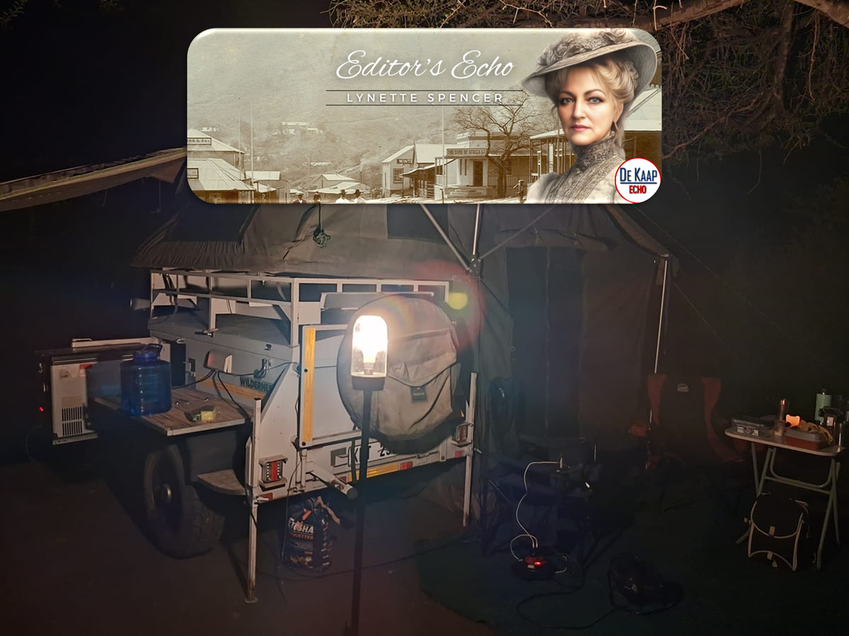 Camping under African skies