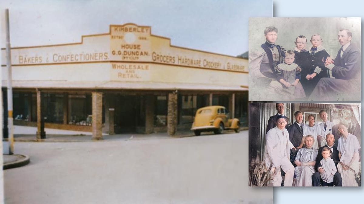 The Duncan's of Barberton: A family rooted in gold rush history