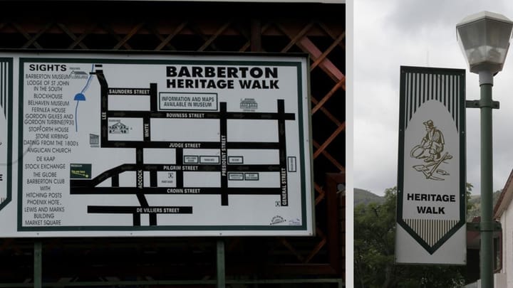 Step into Barberton's past on the heritage walk