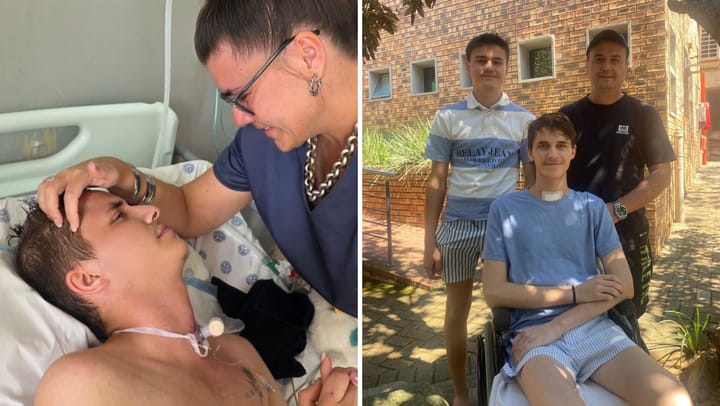 Van koma tot hernude hoop: Tristan se lang pad na herstel