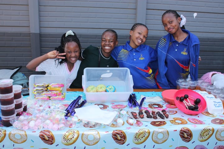 Grade 7s turn the school into a marketplace