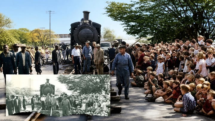 The railway that changed the gold-rush town