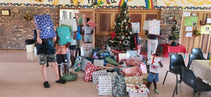 Marzi’s Furry Friends spreads Christmas cheer to St. John’s children